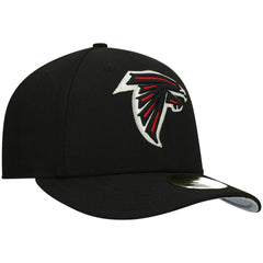 Atlanta Falcons New Era Omaha Low Profile 59FIFTY Fitted Hat - Black sale
