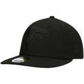 Atlanta Falcons New Era Black on Black Low Profile 59FIFTY II Fitted Hat - Black online