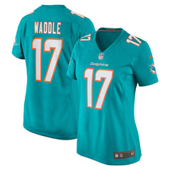 Jaylen Waddle Miami Dolphins Women's Game Player Jersey - Aqua | Nike sale