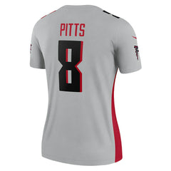 Kyle Pitts Sr. Atlanta Falcons Women's Inverted Legend Player Performance Top - Gray | Nike for sale