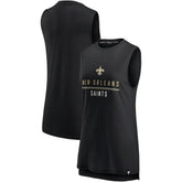 New Orleans Saints Women's True Contender Tank Top - Black discount