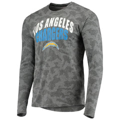 Los Angeles Chargers MSX by Michael Strahan Camo Performance Long Sleeve T-Shirt - Black for sale