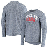 Houston Texans MSX by Michael Strahan Camo Performance Long Sleeve T-Shirt - Navy online