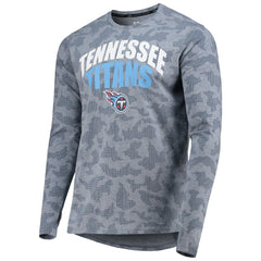 Tennessee Titans MSX by Michael Strahan Camo Long Sleeve T-Shirt - Navy cheap