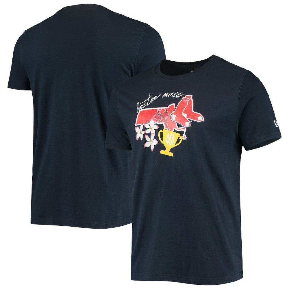 Boston Red Sox City Cluster T-Shirt - Navy | New Era
