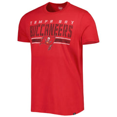Tampa Bay Buccaneers '47 Team Stripe T-Shirt - Red on sale
