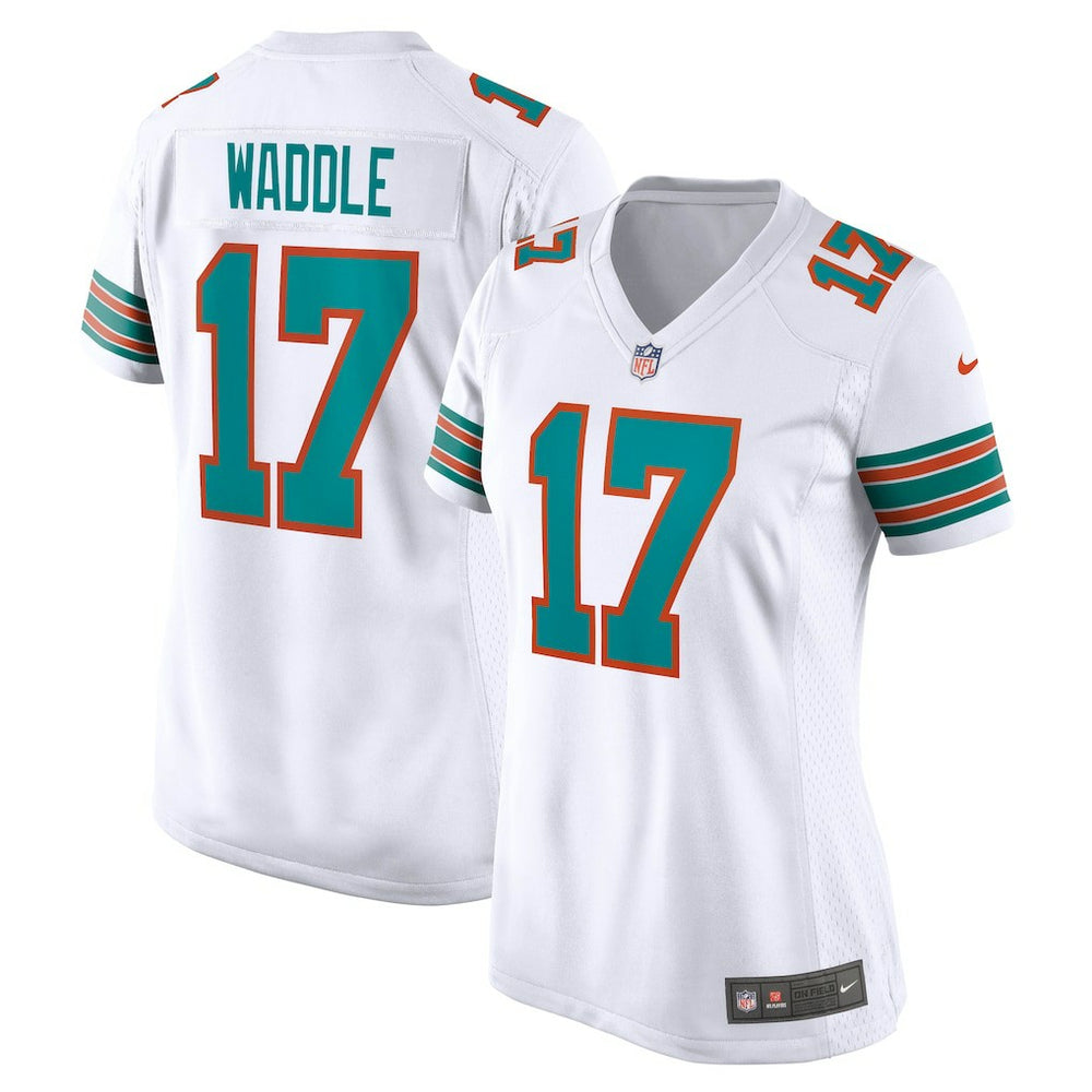 Jaylen Waddle Miami Dolphins Women's Game Jersey - White | Nike for sale