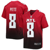 Kyle Pitts Sr. Atlanta Falcons Youth Game Jersey - Red | Nike for sale