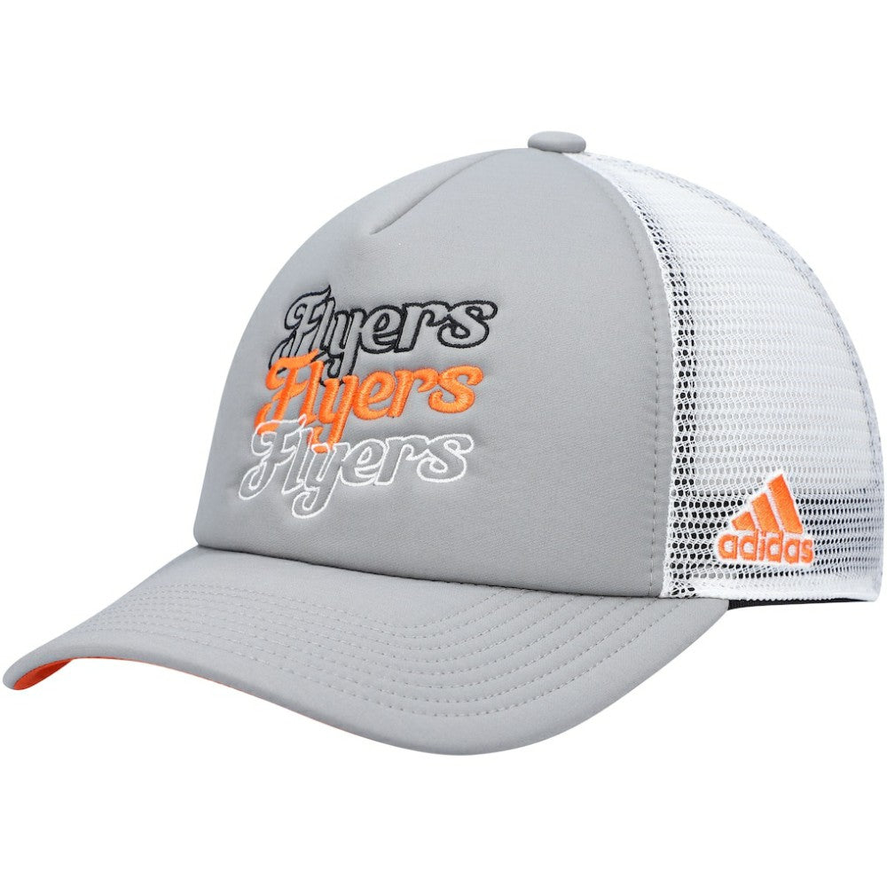 Philadelphia Flyers adidas Women's Foam Trucker Snapback Hat Gray/White