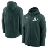 Athletics Authentic Collection Performance Raglan Full-Zip Hoodie - Green | Nike