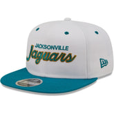 Jacksonville Jaguars New Era Sparky Original 9FIFTY Snapback Hat - White/Teal online