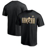 Alvin Kamara New Orleans Saints Checkdown T-Shirt - Black online