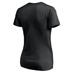 Alvin Kamara New Orleans Saints Women's Checkdown V-Neck T-Shirt - Black on sale