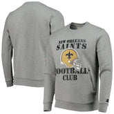 New Orleans Saints Starter Locker Room Throwback End Zone Pullover Sweatshirt - Gray discount