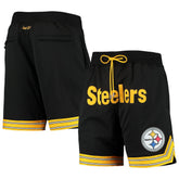 Pittsburgh Steelers Just Don Gold Rush Shorts - Black online