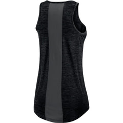 Colorado Rockies Women's Logo Fade High Neck Performance Tank Top - Black | Nike