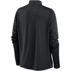 Pittsburgh Pirates Women's Primetime Local Touch Pacer Quarter-Zip Top - Black | Nike