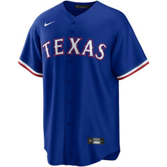 Texas Rangers Alternate Replica Team Logo Jersey - Royal | Nike