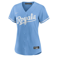 Kansas City Royals Women's Alternate Replica Team Logo Jersey - Light Blue | Nike