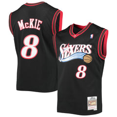Aaron McKie Philadelphia 76ers Hardwood Classics Swingman Jersey - Black | Mitchell & Ness shop