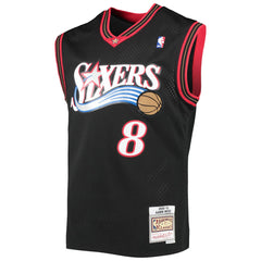 Aaron McKie Philadelphia 76ers Hardwood Classics Swingman Jersey - Black | Mitchell & Ness shop