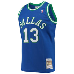 Steve Nash Dallas Mavericks 1998/99 Hardwood Classics Swingman Jersey sale - Blue | Mitchell & Ness cheap