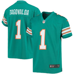 Tua Tagovailoa Miami Dolphins Youth Game Jersey - Aqua | Nike cheap