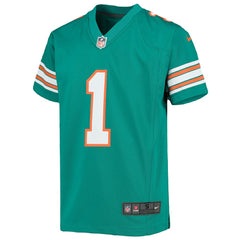 Tua Tagovailoa Miami Dolphins Youth Game Jersey - Aqua | Nike cheap