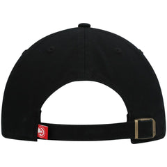 Atlanta Hawks '47 Core Logo Clean Up Adjustable Hat - Black | 47 brand discount