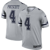 Dak Prescott Dallas Cowboys Inverted Legend Player Performance Top - Gray | Nike sale