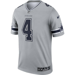 Dak Prescott Dallas Cowboys Inverted Legend Player Performance Top - Gray | Nike sale