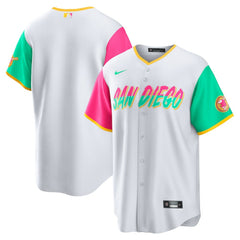 San Diego Padres City Connect Replica Team Jersey - White | Nike