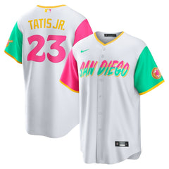 Fernando Tatis Jr. San Diego Padres City Connect Replica Player Jersey - White | Nike