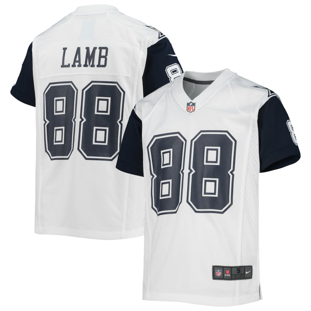 CeeDee Lamb Dallas Cowboys Youth Alternate Game Jersey - White | Nike on sale