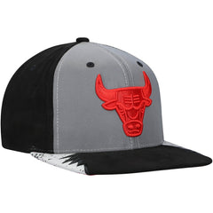 Chicago Bulls Day 5 Snapback Hat - Silver/Gray | Mitchell & Ness online