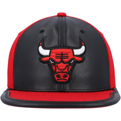 Chicago Bulls Day One Snapback Hat - Black/Red | Mitchell & Ness on sale