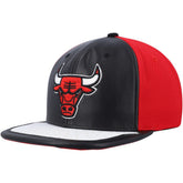 Chicago Bulls Day One Snapback Hat - Black/White | Mitchell & Ness on sale