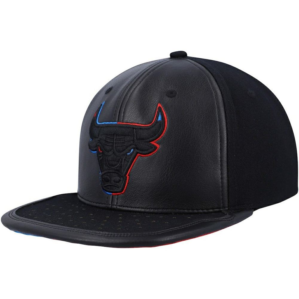 Chicago Bulls Day One Snapback Hat - Black | Mitchell & Ness discount