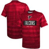 Atlanta Falcons New Era Combine Authentic Sweep T-Shirt - Red online