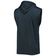 Tampa Bay Rays Stitches Sleeveless Pullover Hoodie - Navy