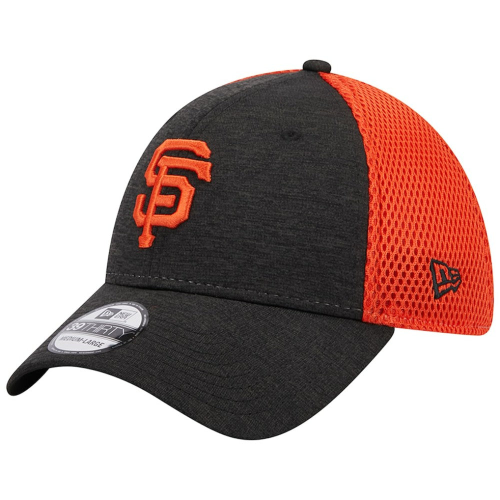 San Francisco Giants Shadow Neo 39THIRTY Flex Hat - Black | New Era