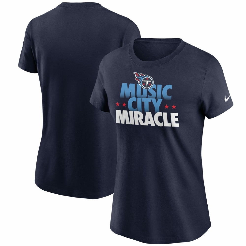 Tennessee Titans Women's Hometown Collection T-Shirt - Navy | Nike for sale