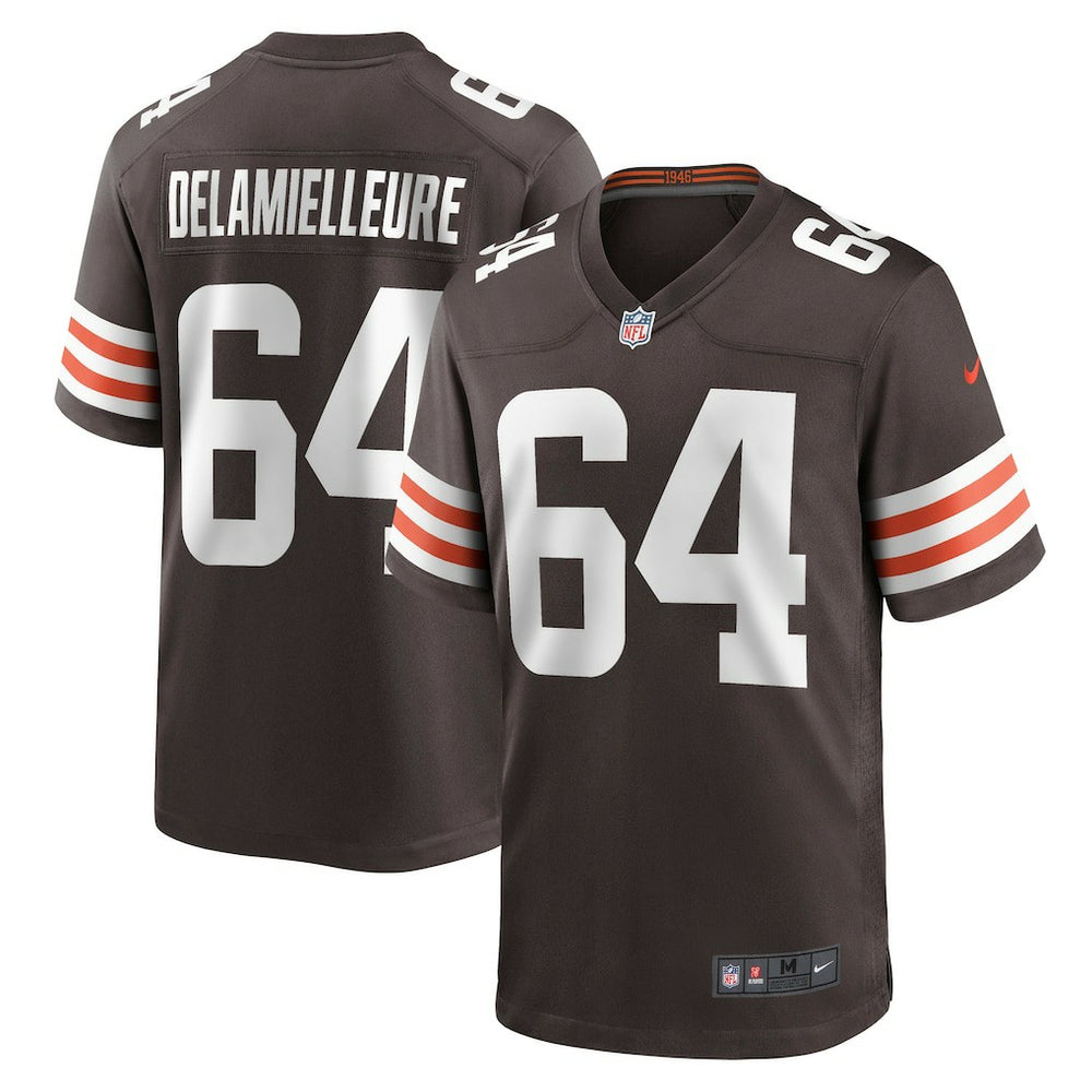 Joe DeLamielleure Cleveland Browns Game Retired Player Jersey - Brown | Nike discount