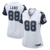CeeDee Lamb Dallas Cowboys Women's 2nd Alternate Game Jersey - White | Nike online