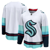 Seattle Kraken Fanatics Away Breakaway Jersey White