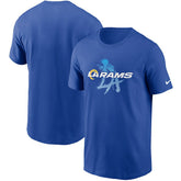 Los Angeles Rams Hometown Collection Just Play T-Shirt - Royal | Nike on sale