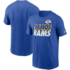 Los Angeles Rams Hometown Collection Vamos T-Shirt - Royal | Nike discount