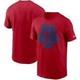 New York Giants Hometown Collection Big Blue T-Shirt - Red | Nike discount
