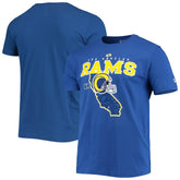 Los Angeles Rams New Era Local Pack T-Shirt - Royal sale