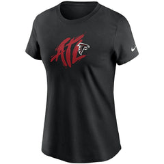 Atlanta Falcons Women's Hometown Collection T-Shirt - Black | Nike sale